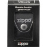 Кожаный чехол Zippo LPCBK, чёрный